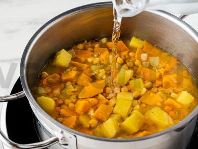 Daržovių sriuba su moliūgu Žingsnis 6