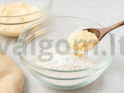 Vanilinis keksiukas orkaitėje Žingsnis 2