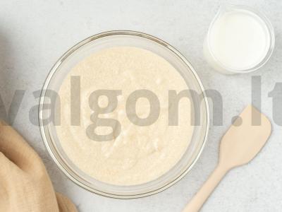 Vanilinis keksiukas orkaitėje Žingsnis 3