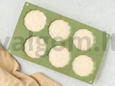 Vanilinis keksiukas orkaitėje Žingsnis 4