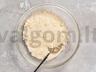 Sausainiai „Širdelės“ Žingsnis 1