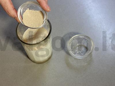 Šventinis vištienos pyragas su grybais ir šonine Žingsnis 2