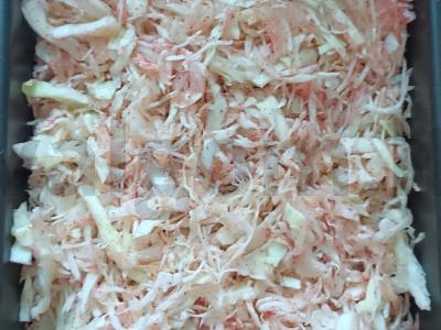 Kopūstų pyragas „Kiškio svajonė“ Žingsnis 6