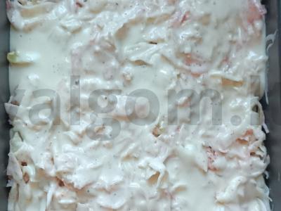 Kopūstų pyragas „Kiškio svajonė“ Žingsnis 7