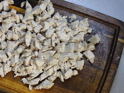 Šventinis vištienos pyragas su grybais ir šonine Žingsnis 13