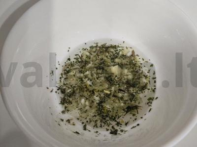 Steikas su penkių žolelių padažu Žingsnis 5