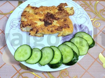 Švelniausia menkės filė tešloje kepta keptuvėje pagrindine nuotrauka