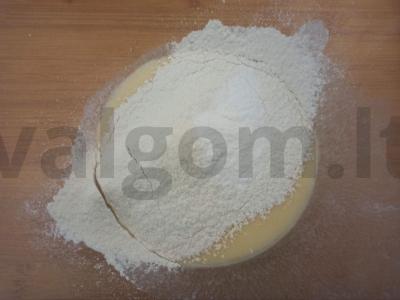 Avižinių dribsnių sausainiai su jogurtu Žingsnis 1