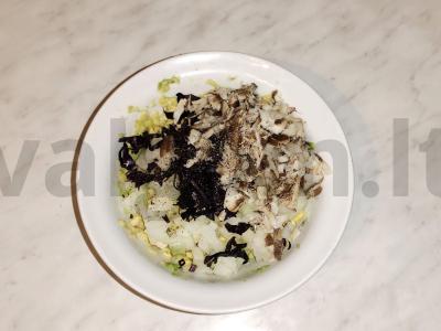 Furšetinė salotų „Venecija“ Žingsnis 6