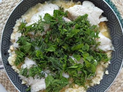 Lenkiškai paruošta žuvis su žolelėmis Žingsnis 10