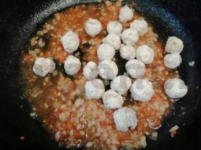 Nesaldžios makaronai su vištienos kotletais Žingsnis 8