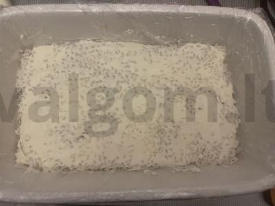 Sushi tortas su raudona žuvimi Žingsnis 2