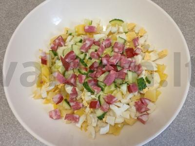 Burokėlių sriuba su rūkytomis dešromis beržo sultyse Žingsnis 4