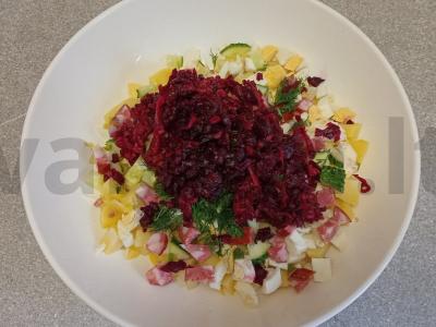 Burokėlių sriuba su rūkytomis dešromis beržo sultyse Žingsnis 6