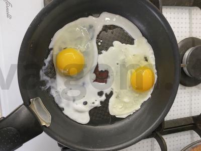 Kiaušiniai su žirniais ir dešra Žingsnis 2