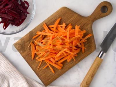 Vegetariškas boršas su pupelėmis Žingsnis 2