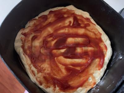 Rudai pica oro grilyje Žingsnis 5