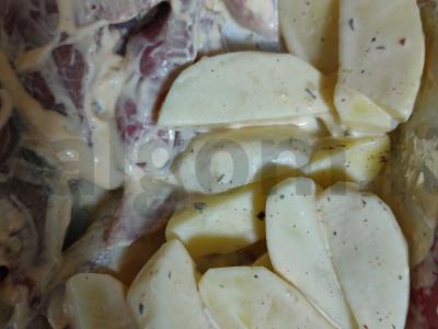 Žuvis su grietinėlės-prieskonių padažu Žingsnis 4