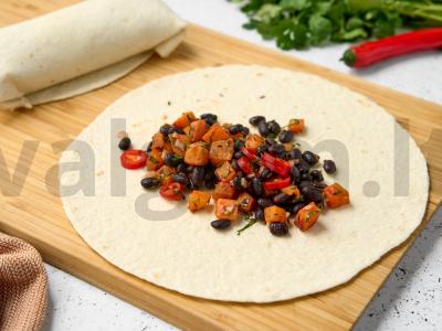 Daržovių burrito Žingsnis 6