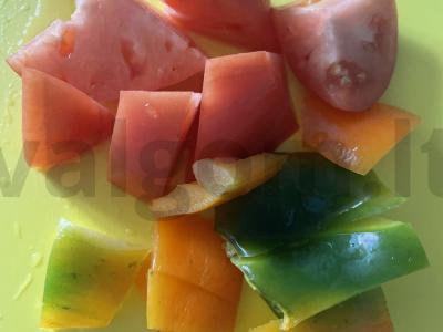 Padažas „Česnakinė pomidorų padažas“ Žingsnis 1