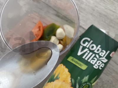 Padažas „Česnakinė pomidorų padažas“ Žingsnis 3