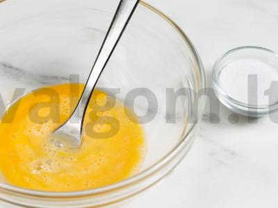 Moldaviškas vertutas Žingsnis 1