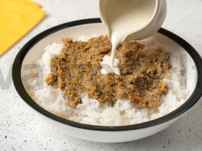 Ryžių kotletai su grybais Žingsnis 3