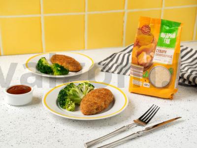 Ryžių kotletai su grybais pagrindine nuotrauka