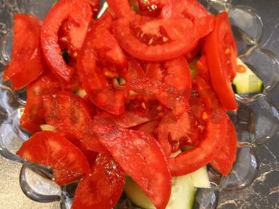 Salotas „Caprese“ Žingsnis 2