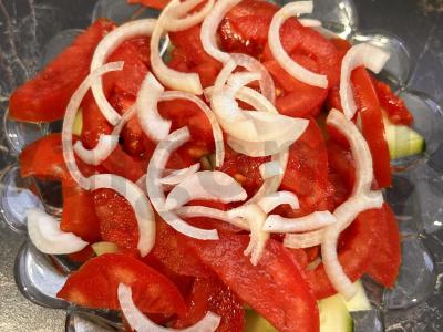 Salotas „Caprese“ Žingsnis 3