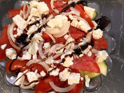 Salotas „Caprese“ Žingsnis 5