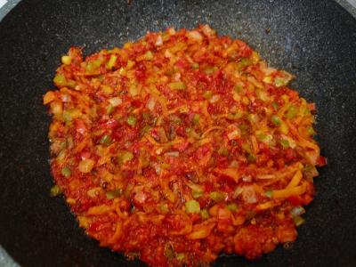 Šči su mėsa ir raugintais kopūstais pietums Žingsnis 6