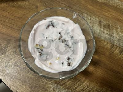 Švelnus biskvito ir varškės desertas per 5 minutes Žingsnis 3