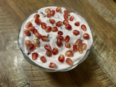 Švelnus biskvito ir varškės desertas per 5 minutes Žingsnis 7