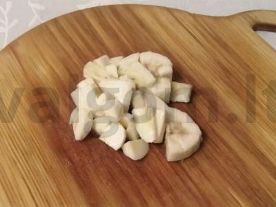 Vaisių salotas „Miksas“ Žingsnis 2