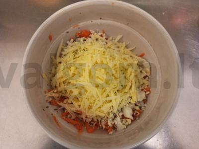 Salotas „Izabella“ su vištiena Žingsnis 4