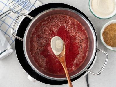 Vegetariškas šokoladinis vyšnių tortas Žingsnis 4