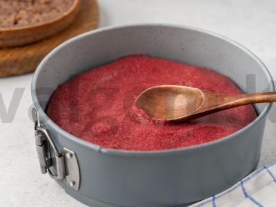 Vegetariškas šokoladinis vyšnių tortas Žingsnis 6