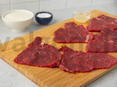 Mėsos ritinėliai „Šventiniai“ Žingsnis 4