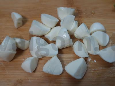 Daržovių salotas su mocarela Žingsnis 4