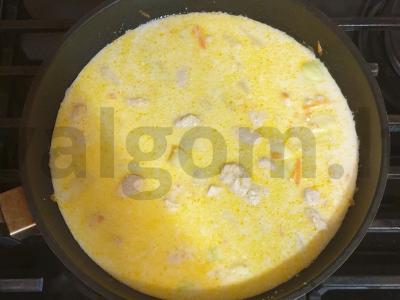 Troškintas mėsa su daržovėmis ir grietine Žingsnis 6