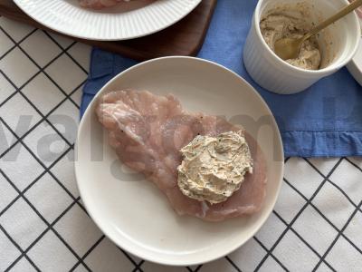 Vištienos ritinėliai su šonine Žingsnis 3