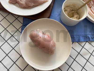 Vištienos ritinėliai su šonine Žingsnis 4