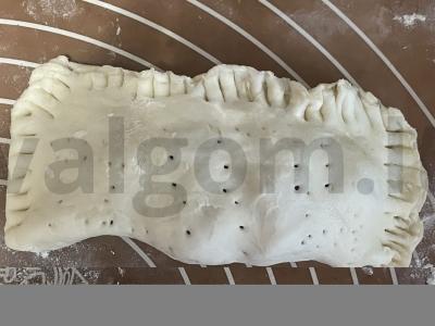 Sluoksniuotos bandelės su šermukšniu ir obuoliu Žingsnis 5