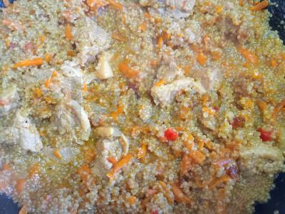 Kvinojos plovas su antis filė Žingsnis 7