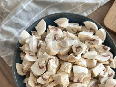 Mėsos kukuliai grietinėlės-grybų padaže Žingsnis 2