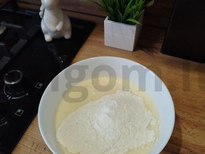 Namų vafliai su kefyru orkaitėje Žingsnis 2