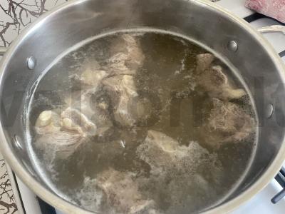 Kvapnus boršas su jautiena Žingsnis 1