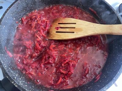 Kvapnus boršas su jautiena Žingsnis 2