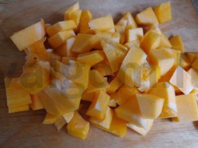 Kukurūzų košė su moliūgu „Saulėta“ Žingsnis 1